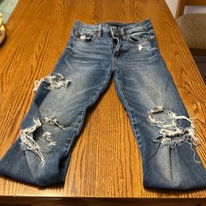 American Eagle Super high rise jeggings